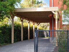 Einzelcarport 7009 Akzent mit Stellplatzverlängerung